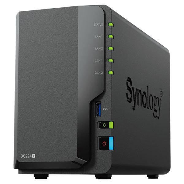 Synology DS224+ DiskStation 2ベイコンパクトNAS + HAT3300-4T 3.5 