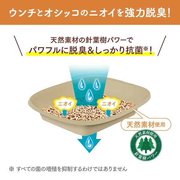 4個セット エステー ニャンとも清潔トイレ 脱臭・抗菌チップ 小さめの粒4.4L | エステー | 05
