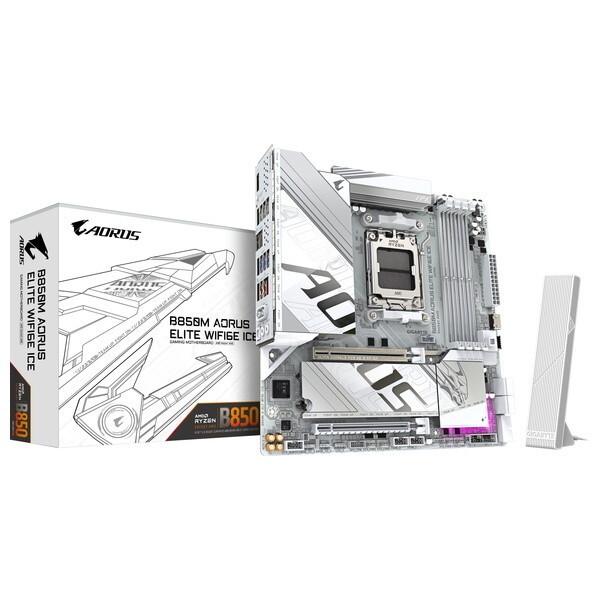 AMD Ryzen 7 9800X3D CPU + GIGABYTE B850M A ELT WF6E ICE Micro-ATX