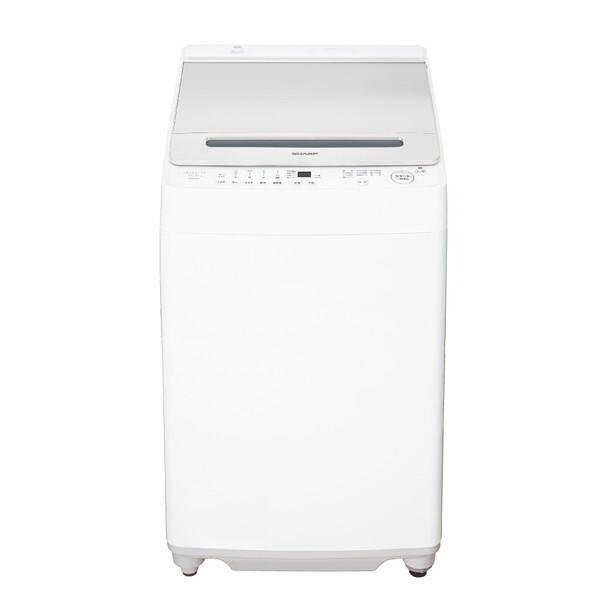 SHARP（シャープ） 修理上がり品 SHARP ES-GV10J-S シルバー系 穴なし 
