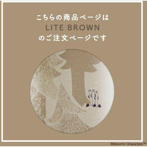 SUMINOE MOOMIN 遮光カーテン プートドレープ 幅150cm×丈220cm ライトブラウン A1028 1枚入 メーカー直送_6