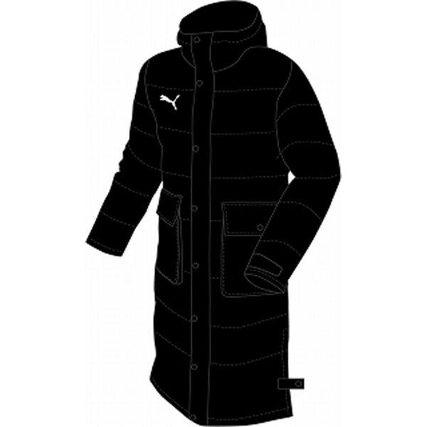 PUMA（プーマ） スポーツウエア TEAMLIGA ロングダウンコート ブラック