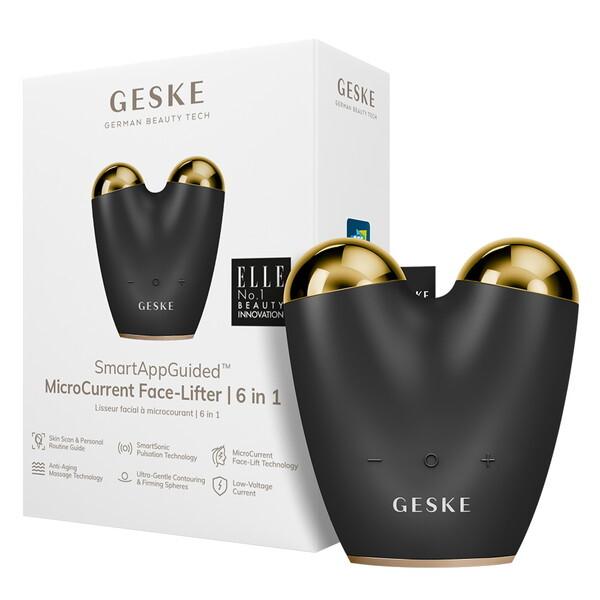 GESKE GK000015GY01 グレー マイクロカレント フェイスリフター かっさ型マイクロカレント美顔器
