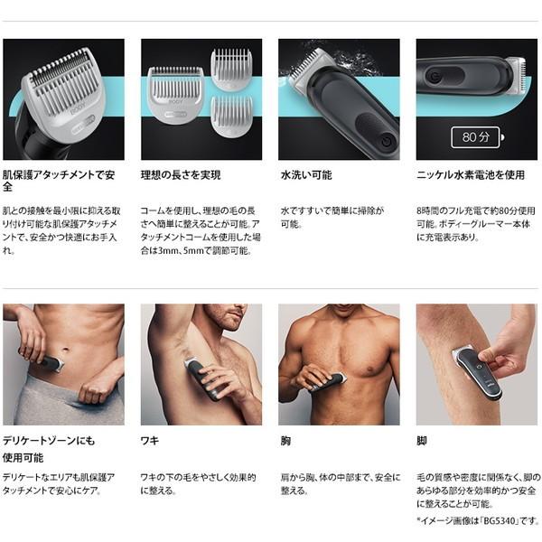 BRAUN（ブラウン） BRAUN BG3350 ジェントルグレー ボディグルーマー