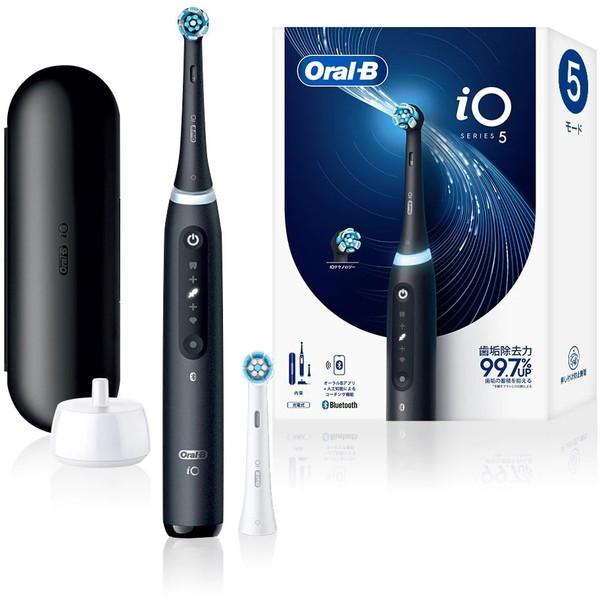 BRAUN ブラウン 電動歯ブラシ オーラルB iO5 IOG52J62KBK マットブラックの商品画像（Yahoo!ショッピング）