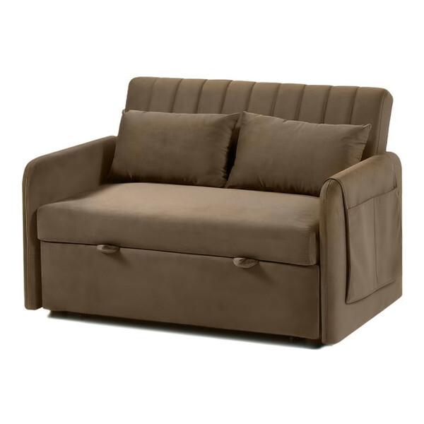 アーバン通商 USB付3WAYソファベッド YJ-1082-ブラウン メーカー