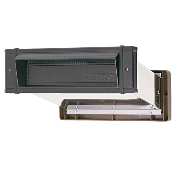 水上 MIZUKAMI】ステンレスシュート 内フタ付気密型 24 大壁 クリアー