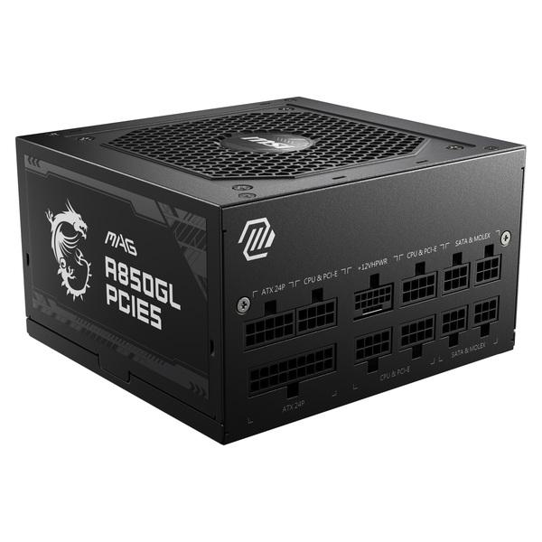 エムエスアイ MSI 80Plus GOLD 850W ATX 電源ユニット MAG A850GLの商品画像（Yahoo!ショッピング）