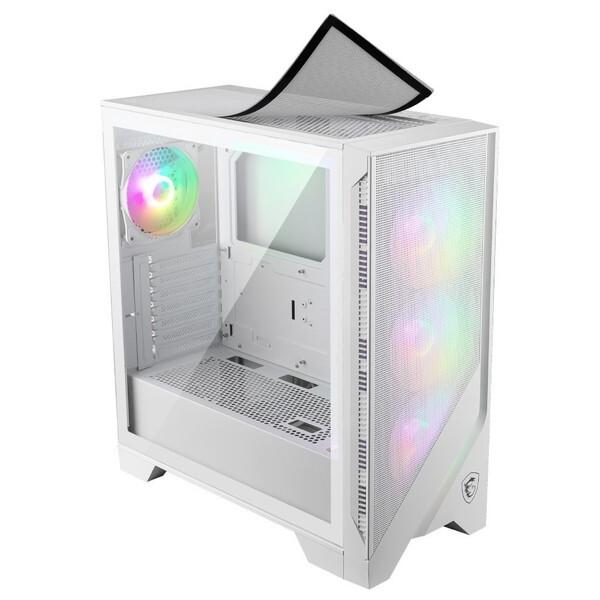 MSI MSI MAG FORGE 320R AIRFLOW WHITE ゲーミングPCケース : XPRICE