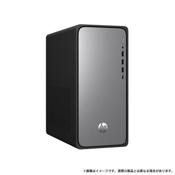 HP BA4E0PA-AAAA ジェットブラック/メテオシルバー HP OmniDesk Desktop M02-0000jp シリーズ デスクトップパソコン モニタ無し / Win11 Homeの画像