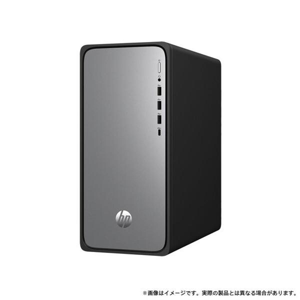 日本HP HP BA4E0PA-AAAB ジェットブラック/メテオシルバー HP OmniDesk 