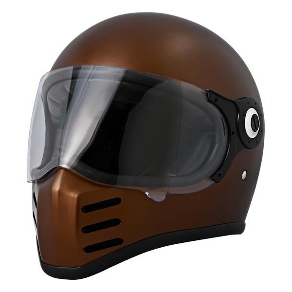 RIDEZ RH-X RIDEZ X HELMET MATT BROWN L バイク用フルフェイスヘルメット｜aprice｜02