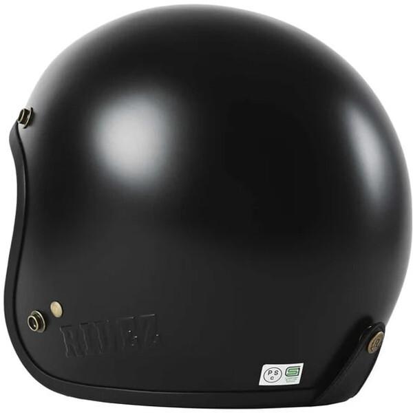 RIDEZ RIDEZ TQ-BK M BLACK ジェットヘルメット : XPRICE Yahoo!店