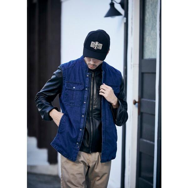 RIDEZ RIDEZ MOTO CLUB VEST INDIGO XL MV02 プロテクターベスト