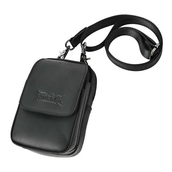 RIDEZ RIDEZ LEATHER MINI BAG BLACK RBP03 ショルダーバッグ : XPRICE