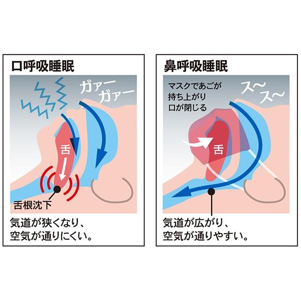 アルファックス 430414 快眠鼻呼吸マスク ミントホワイト : XPRICE