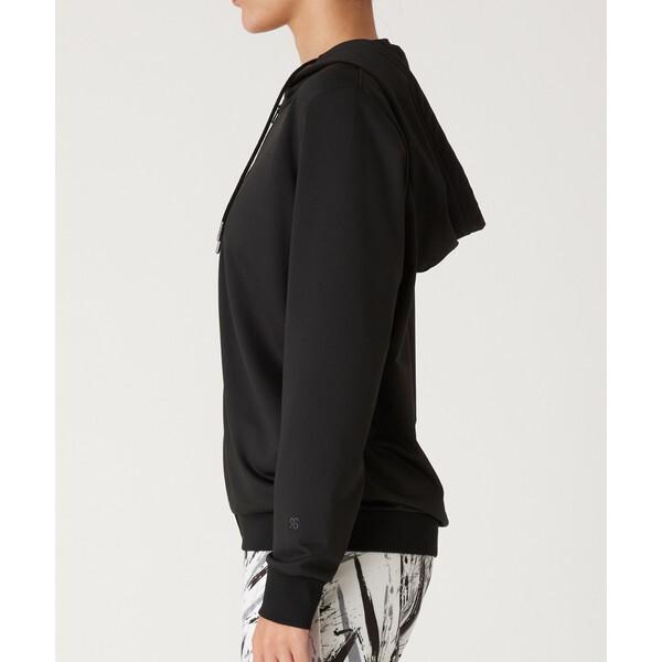 リアルストーン パーカー RS-C522JK-B-M ブラック Mサイズ 身丈63.5 トレーニングウェア レディース 上 長袖 スポーツ アウトドア 冬 消臭 吸水 速乾 Real Stone（リアルストーン） パーカー RS-C522JK-B-M ブラック M