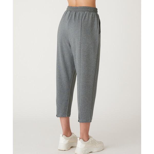 リアルストーン カプリパンツ RS-C523PP-GRAY-M グレー Mサイズ ウエスト67.0 トレーニングウェア レディース 下 スポーツ アウトドア 冬 消臭 吸水 速乾 Real Stone（リアルストーン） カプリパンツ RS-C523PP-GRAY-M グレー