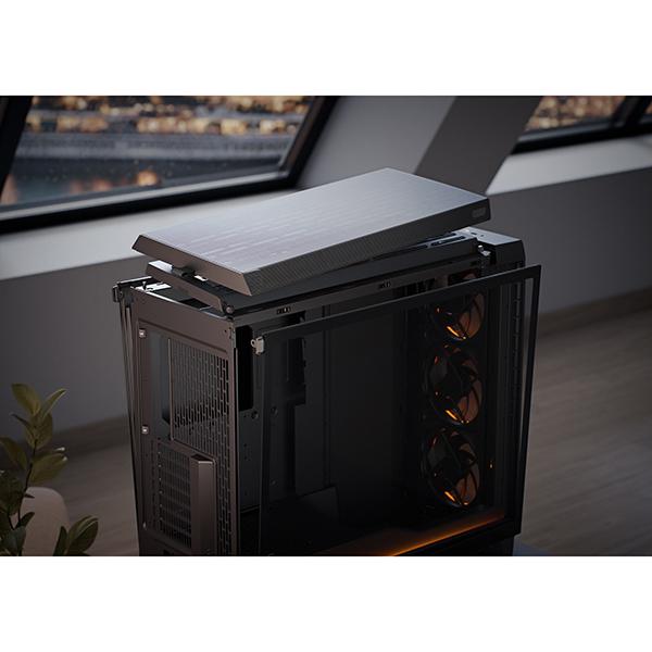 Fractal Design FD-C-MES3X-03 Meshify 3 XL Ambience Pro RGB Black TG Light Tint フルタワー型PCケース_17