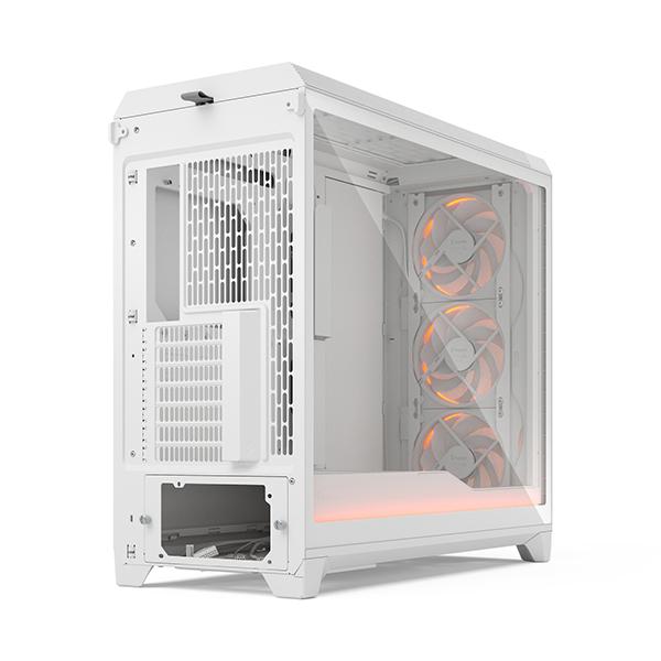 Fractal Design FD-C-MES3X-05 Meshify 3 XL Ambience Pro RGB White TG Clear Tint フルタワー型PCケース_4