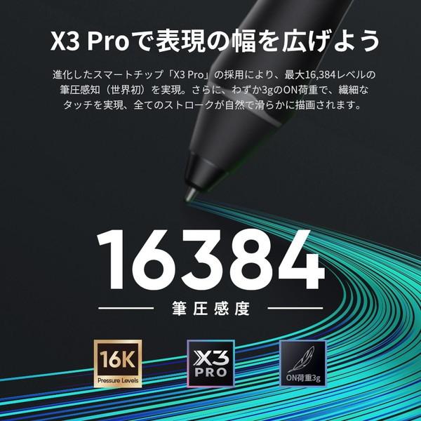 XP-PEN ART240UH_JP ブラック Artist Pro 24(Gen2) 4K 液晶ペン