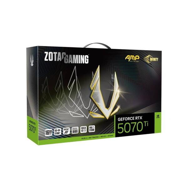 ZOTAC RTX5070TiAMP16G/ZT-B50710B-10P GAMING GeForce RTX 5070 ZOTAC RTX5070TiAMP16G/ZT-B50710B-10P GAMING GeForce RTX 5070