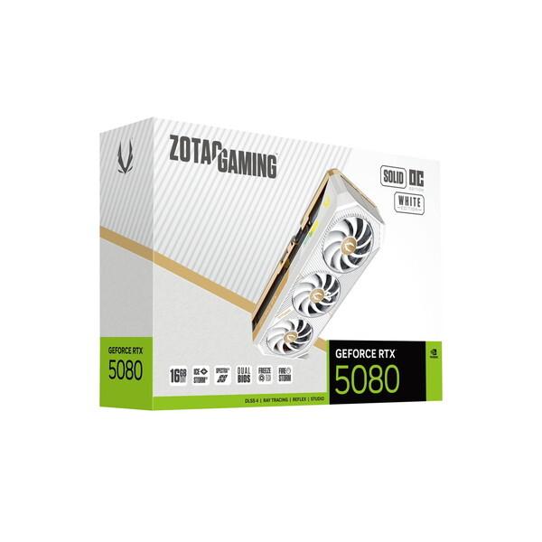 ZOTAC（ゾタック） ZOTAC RTX5080SOLIDOCW16G/ZT-B50800Q-10P ホワイト