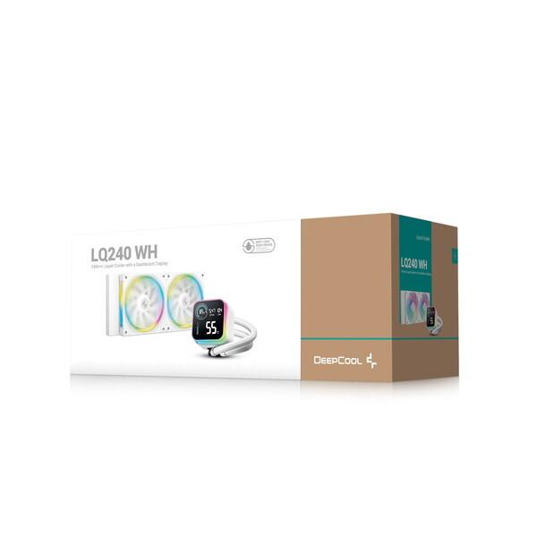 DeepCool（ディープクール） DEEPCOOL R-LQ240-WHDSMC-G-1 ホワイト