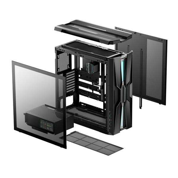 DeepCool（ディープクール） DEEPCOOL R-GENOME-BKALA3-G-3 ブラック