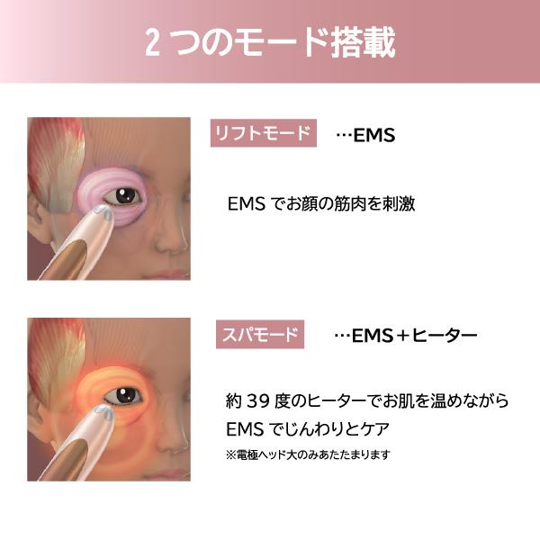 目元美顔器 クリアージュ アイリフト CR01P EMS コンパクト 母の日