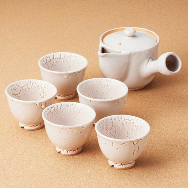 萩焼 白萩番茶器揃 S2-85 : XPRICE Yahoo!店 - 通販 - Yahoo!ショッピング