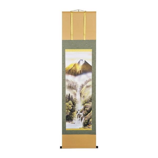 宇田川彩悠 掛軸(尺三)「金富士山水」 113524 : XPRICE Yahoo!店