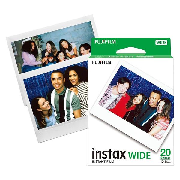 FUJIFILM (富士フィルム) インスタントカラーフィルム instax WIDE 2パック(10枚入×2)の商品画像（Yahoo!ショッピング）