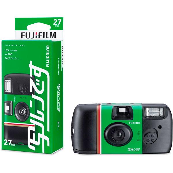 Fujifilm Simple Ace 写ルンです 27枚撮り 新パッケージ4547410550955の商品画像（Yahoo!ショッピング）