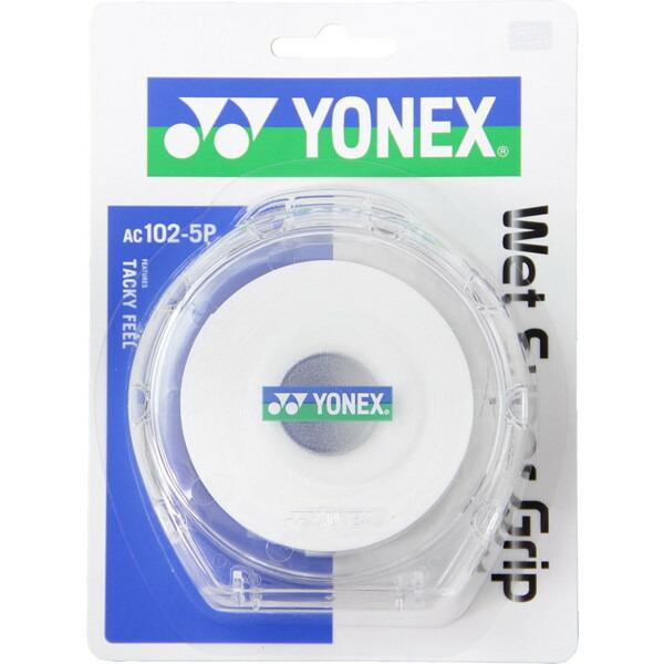 YONEX（ヨネックス） ウェットスーパーグリップ ケース付 5本入