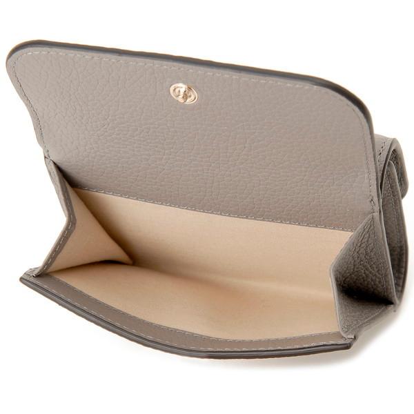Chloe（クロエ） 三つ折り財布 カシミアグレー アルファベット