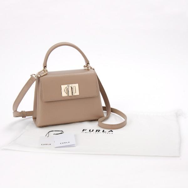 FURLA（フルラ） 【並行輸入品】 ハンドバッグ グレージュ WB00109