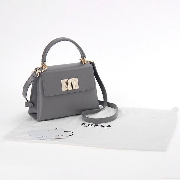 FURLA フルラ ハンドバッグ グレー WB00109 ARE000 2269S TOP HANDLE 
