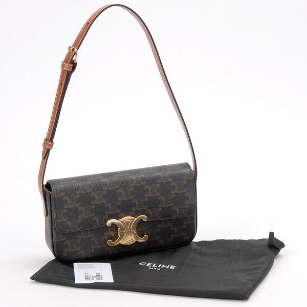 CELINE（セリーヌ） 【並行輸入品】 ショルダーバッグ ブラウン 19414