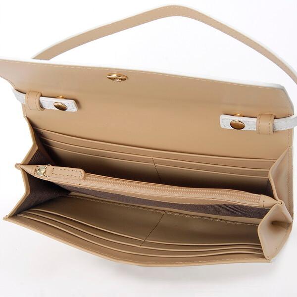 RODANIA（ロダニア） 財布 マットクロコダイル お財布ショルダー