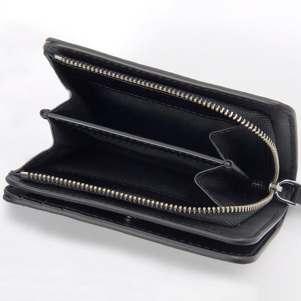 MARC JACOBS マークジェイコブス 二つ折り財布 ブラック 2S4SMP007S02  