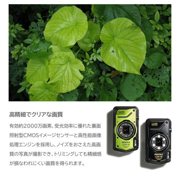 ペンタックス PENTAX WG-8 ブラック コンパクトデジタルカメラ 本格