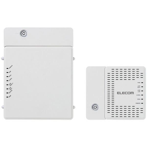 ELECOM WAB-S1775 法人用無線AP/Wi-Fi6(11ax)対応 2x2/1201+574Mbps同時通信対応/Webスマート/小型筐体｜aprice｜04