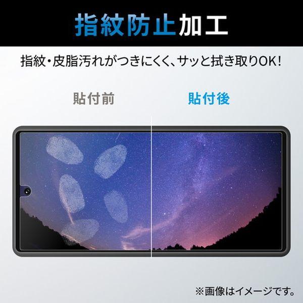 保護フィルム ELECOM エレコム PM-P221FLFG Google Pixel 6a フィルム 高透明 指紋防止 抗菌 指紋認証対応 エアーレス｜aprice｜03