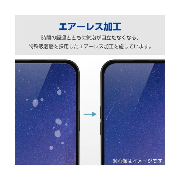 保護フィルム ELECOM エレコム PM-A23AFLF iPhone15 フィルム アンチグレア 抗菌 ハードコート 指紋防止 反射防止 マット 気泡防止｜aprice｜06