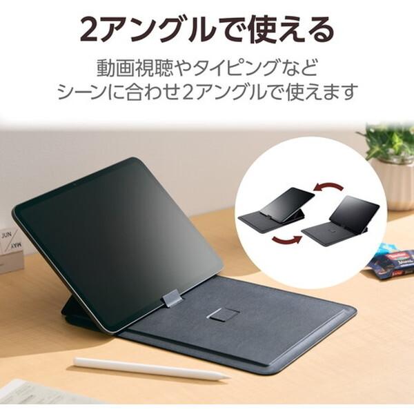 ELECOM（エレコム） ELECOM TB-A24PMPPLS2BK ブラック 11インチ iPad