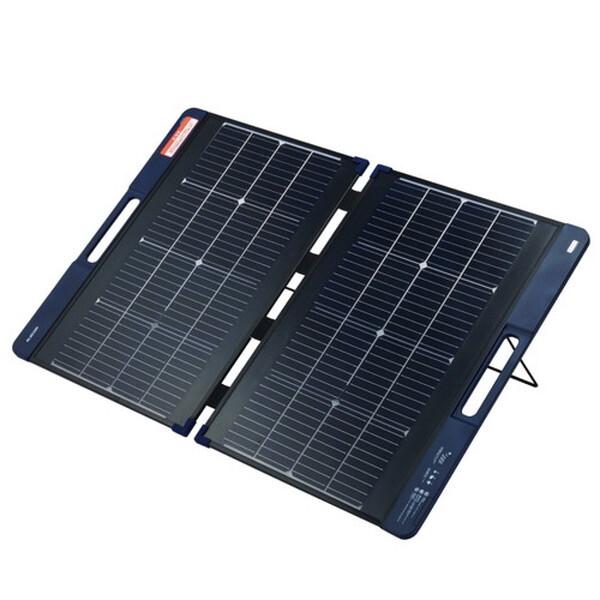 ELECOM ポータブルソーラーパネル 100 (出力100W/両面受光型) MPA-SP100DNV