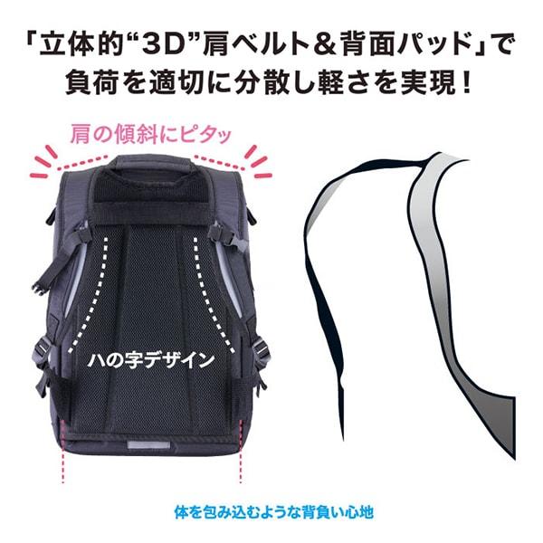 フットマーク ラクサック ネオ ブラック 101353 9 28L リュックサック