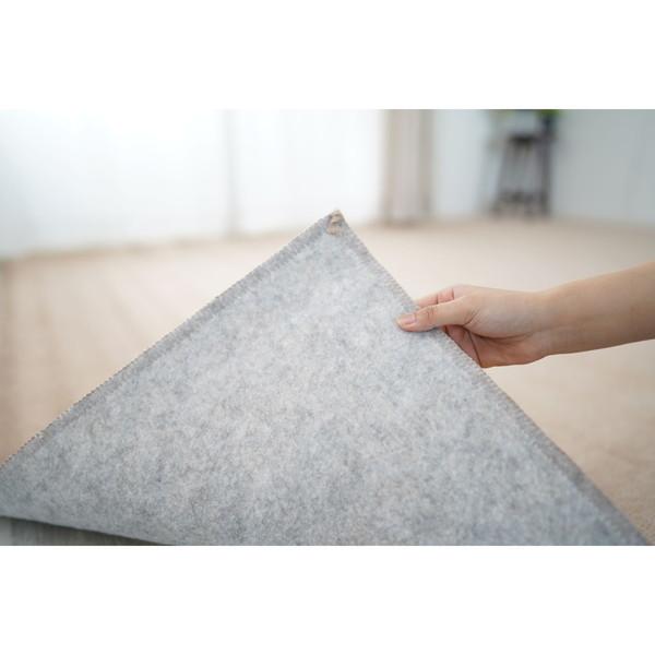 スミノエ デスクマット ホームミスト 110×130cm アイボリー メーカー 