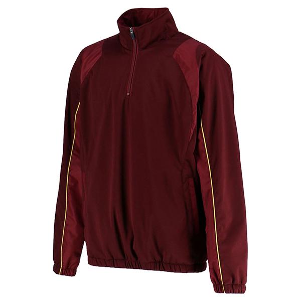 ゼット 野球ウエア 中綿ハーフジップジャンパー Wエンジ O BOV460A 6801 ZETT ゼット（ZETT） 野球ウエア 中綿ハーフジップジャンパー Wエンジ O